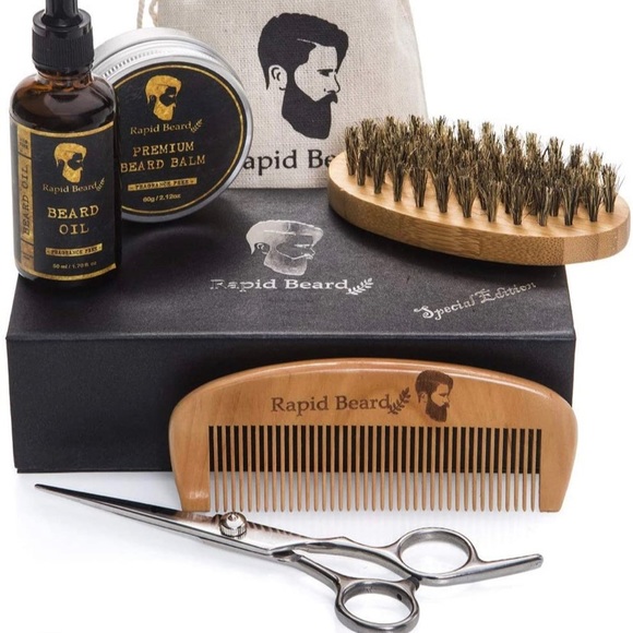 Beard Grooming & Trimming Kit for Men’s Care - Picture 2 of 5